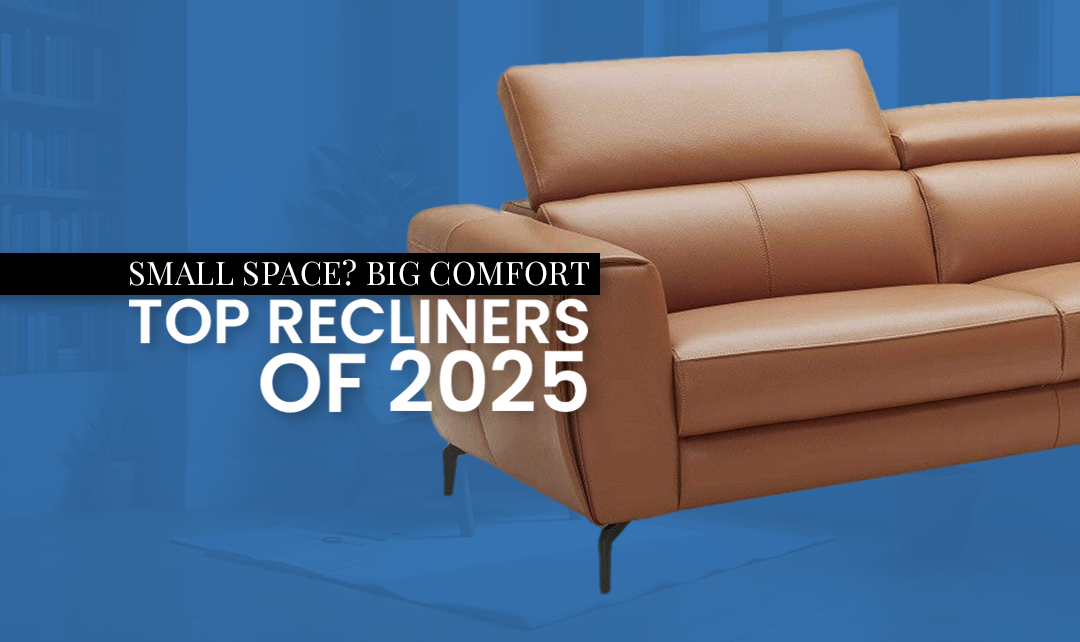 Best Reclining Sofa For Small Spaces in 2025 You Should Not Miss Out