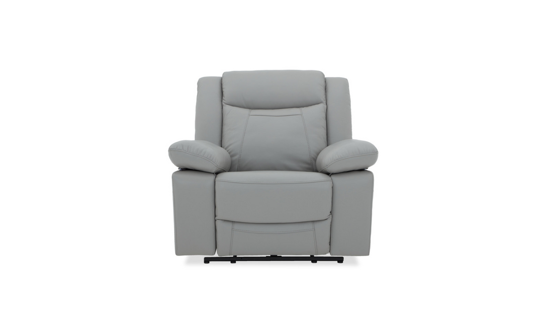Gio Italia Wyatt Leather Chair with Recliners-Jennifer Furniture