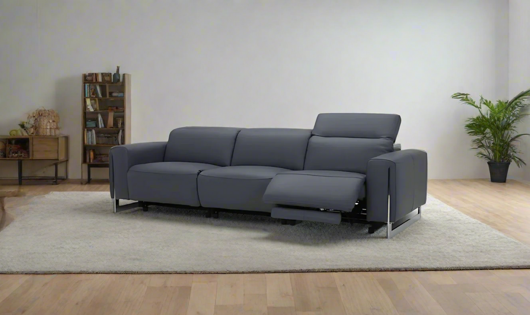 Gio Italia Hudson Leather 3-seater Sofa with Tufted Seats-Jennifer Furniture