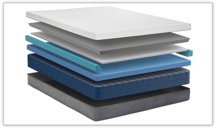 12" Copper Gel Infused Mattress - Medium Firm