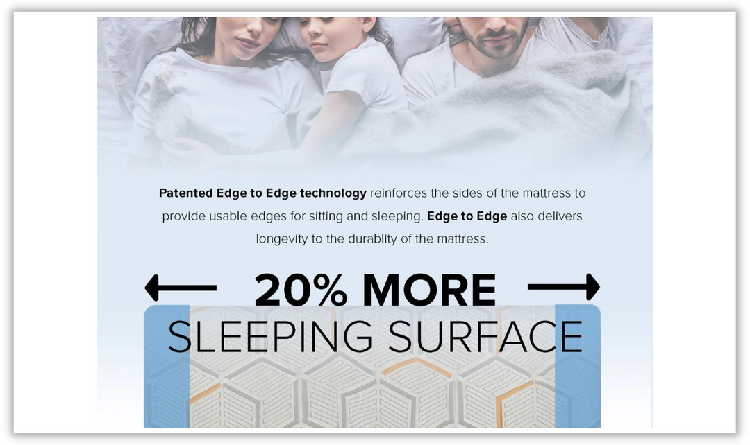 12" Copper Gel Infused Mattress - Medium Firm
