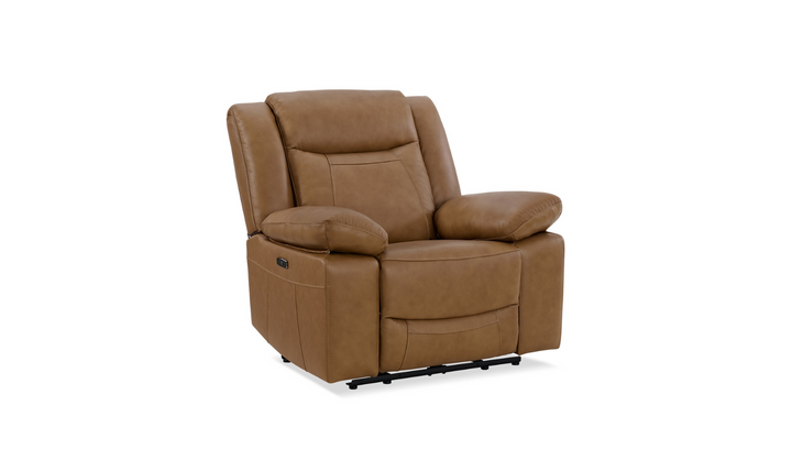 Gio Italia Wyatt Leather Chair with Recliners-Jennifer Furniture