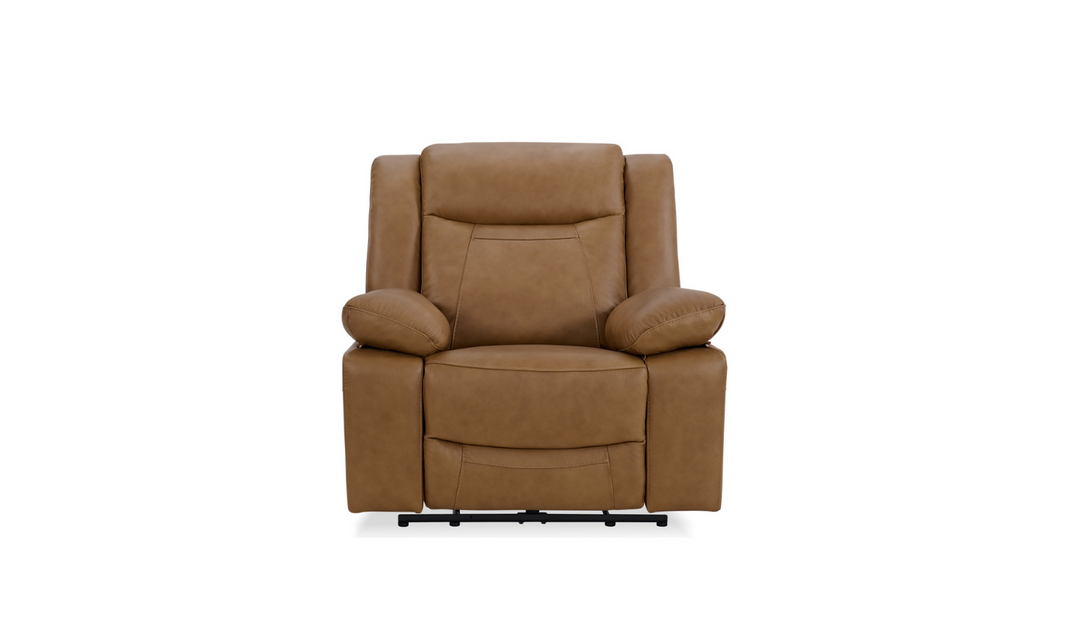 Gio Italia Wyatt Leather Chair with Recliners-Jennifer Furniture