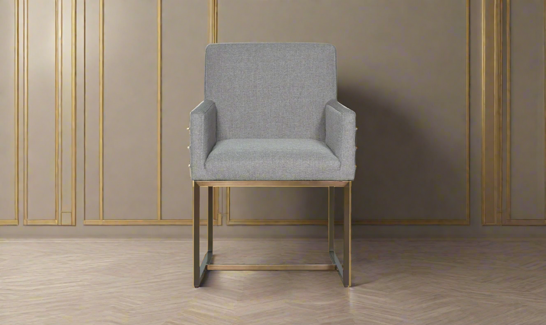 Universal Furniture Cooper Arm Chair in Gray