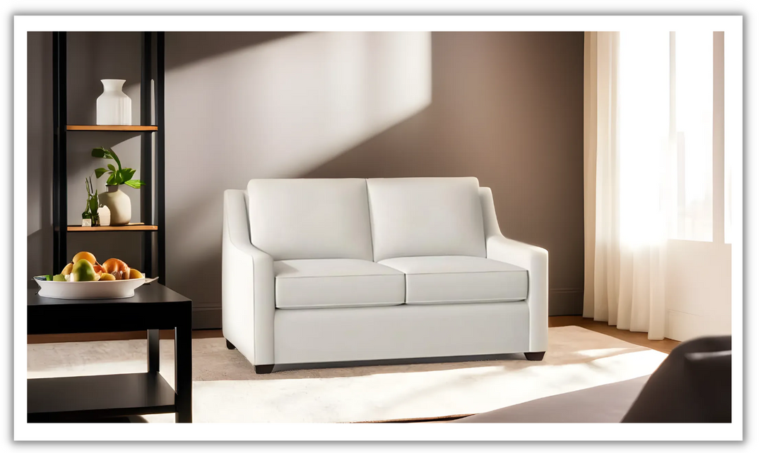 Heroes leather Loveseat- jennifer furniture