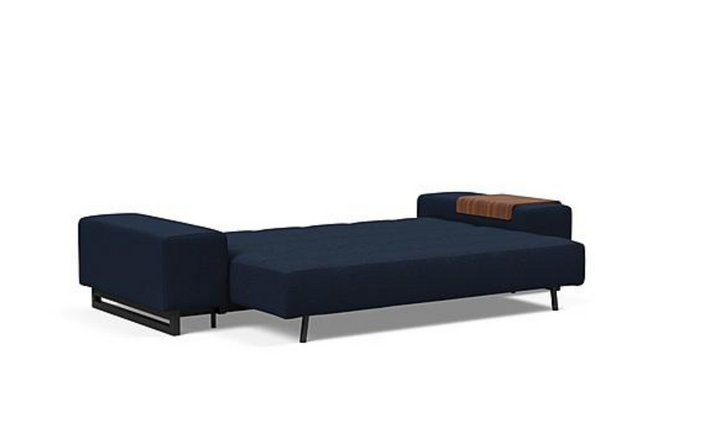Innovation Living Grand DEL 2-Seater Fabric Sofa Bed with Ottoman-Jennifer Furniture