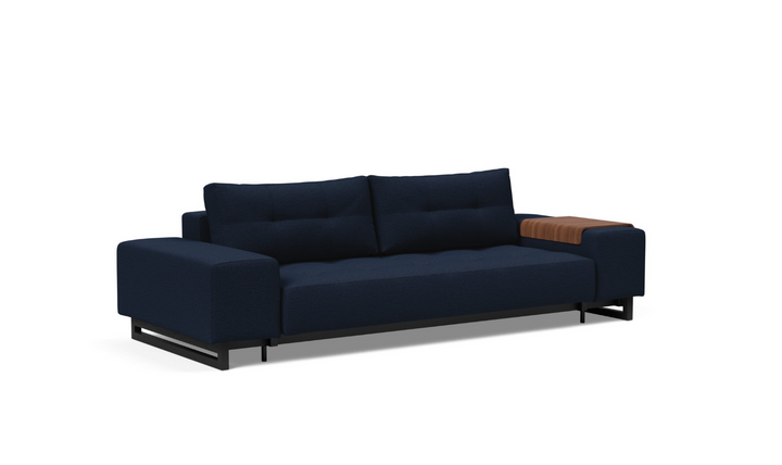 Innovation Living Grand DEL 2-Seater Fabric Sofa Bed with Ottoman-Jennifer Furniture