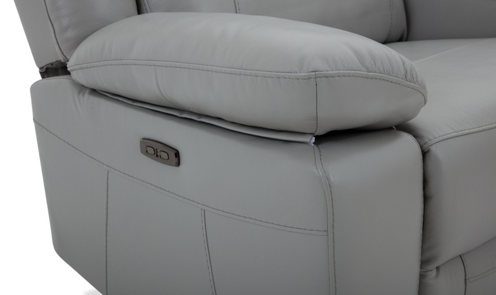 Gio Italia Wyatt Leather Chair with Recliners-Jennifer Furniture