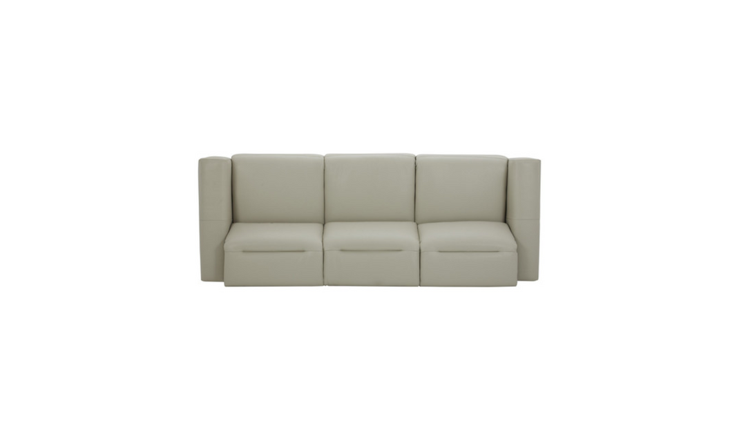 Gio Italia Hudson Leather 3-seater Sofa with Tufted Seats-Jennifer Furniture