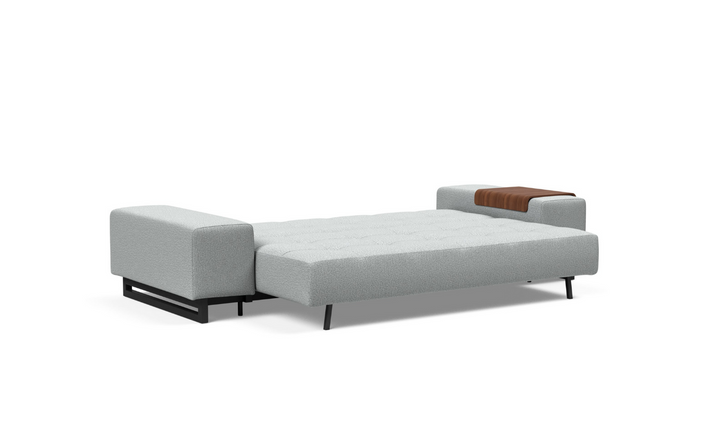 Innovation Living Grand DEL 2-Seater Fabric Sofa Bed with Ottoman-Jennifer Furniture