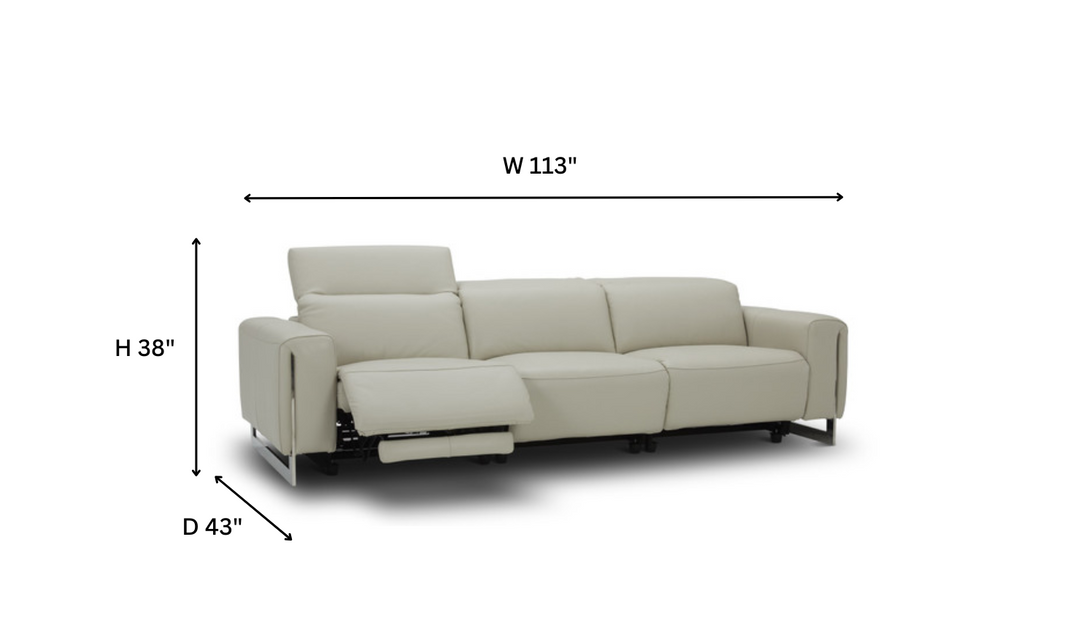 Gio Italia Hudson Leather 3-seater Sofa with Tufted Seats-Jennifer Furniture