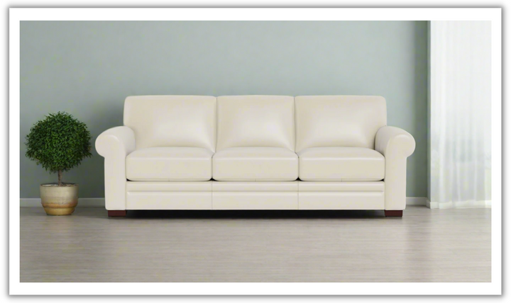 Hydeline Brookfield 3-Seater Waxy Pull-up Leather Sofa in Mocha Brown-Jennifer Furniture
