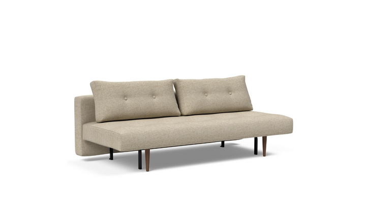 Innovation Living Recast Dark Styletto 2-Seater Fabric Sofa Bed-Jennifer Furniture