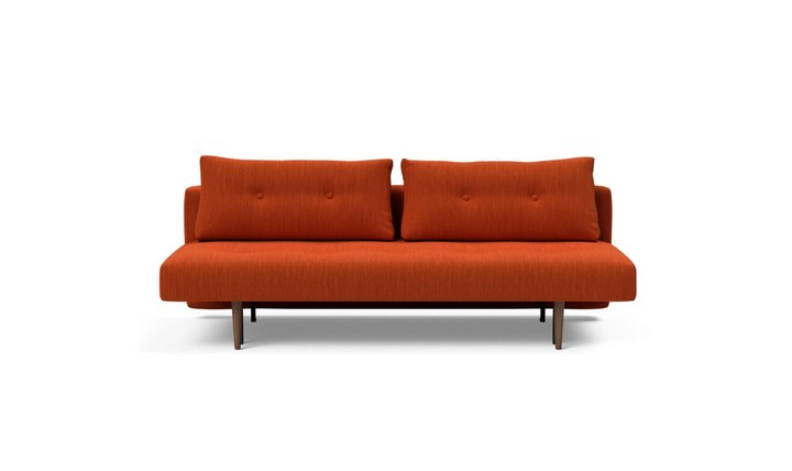 Innovation Living Recast Dark Styletto 2-Seater Fabric Sofa Bed-Jennifer Furniture