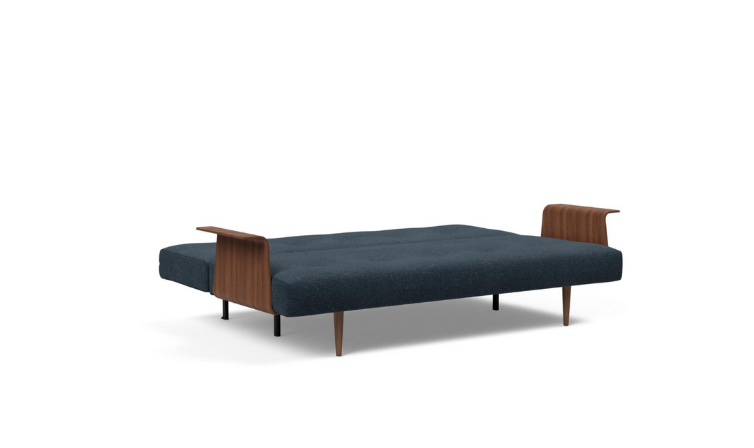 Innovation Living Recast Dark Styletto 2-Seater Fabric Sofa Bed-Jennifer Furniture