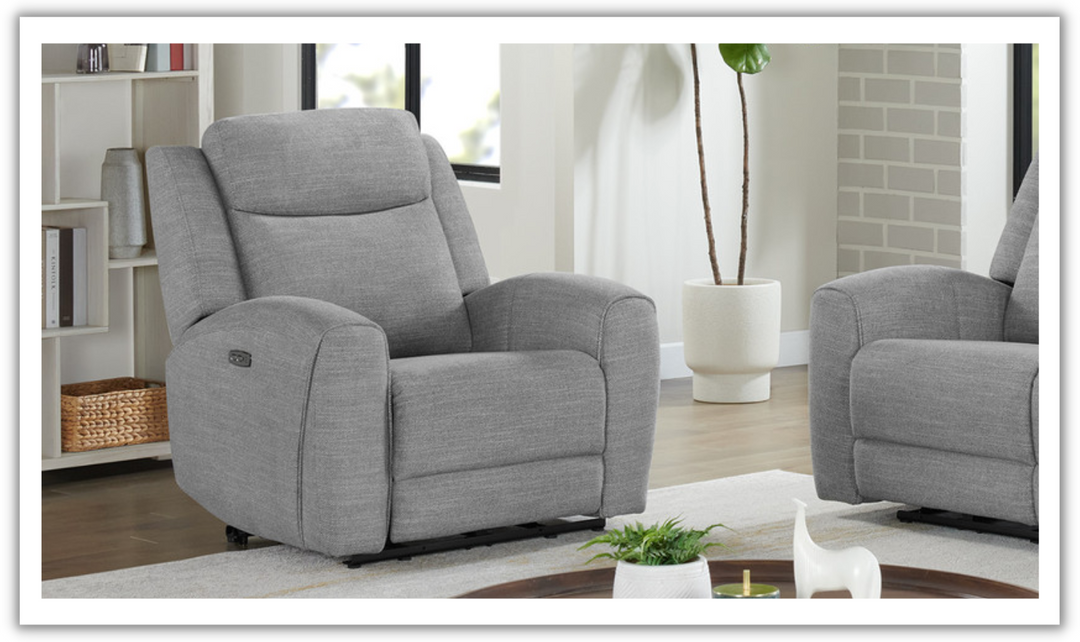 Gio Italia  Wonder Leather Power Recliner Chair-Jennifer Furniture