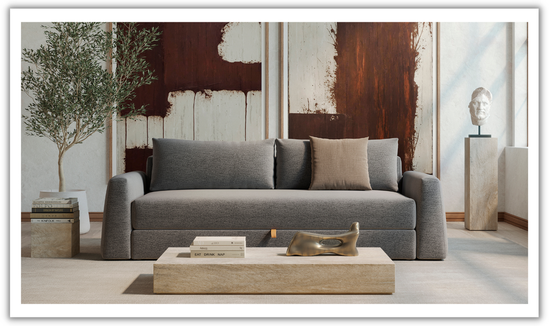 Innovation Living Cone 2-Seater Fabric Sofa Bed-Jennifer Furniture