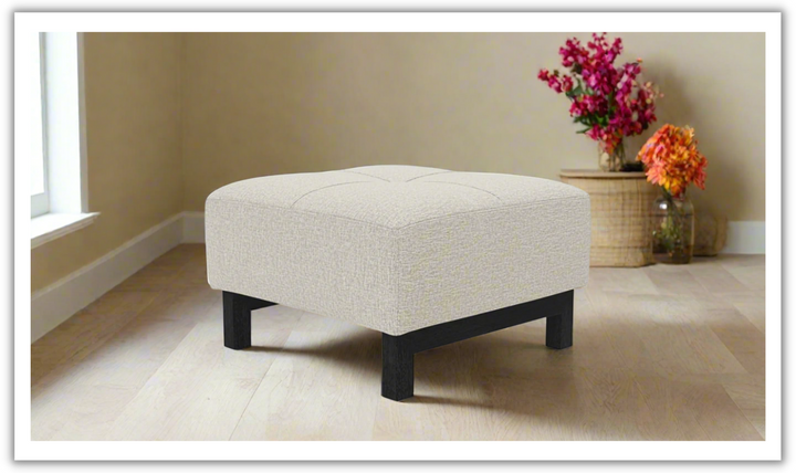 Innovation Living Grand DEL 2-Seater Fabric Sofa Bed with Ottoman-Jennifer Furniture
