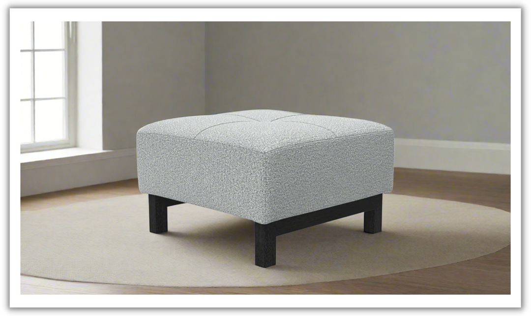 Innovation Living Grand DEL 2-Seater Fabric Sofa Bed with Ottoman-Jennifer Furniture