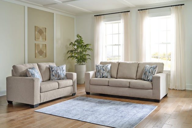 Deltona Living Room Set in Fabric