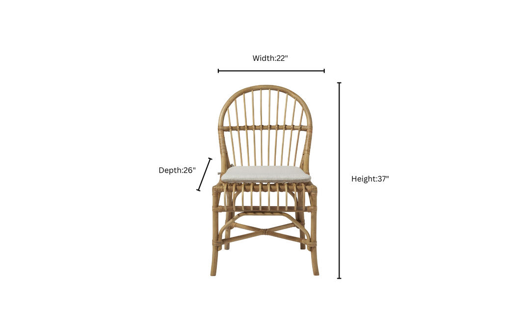 Universal Furniture Sanibel Fabric Beige Side Chair
