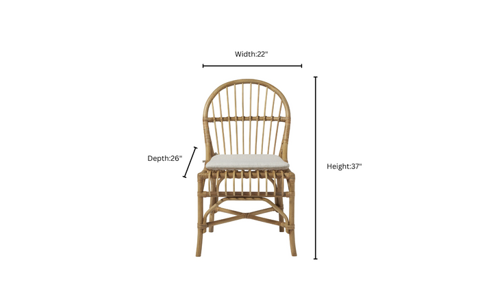 Universal Furniture Sanibel Fabric Beige Side Chair