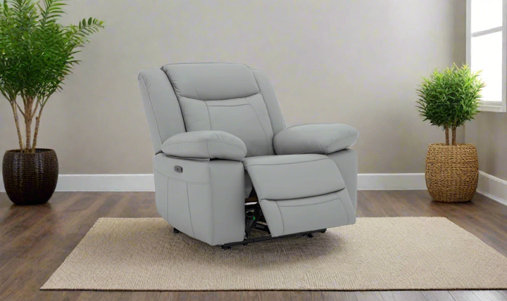 Gio Italia Wyatt Leather Chair with Recliners-Jennifer Furniture