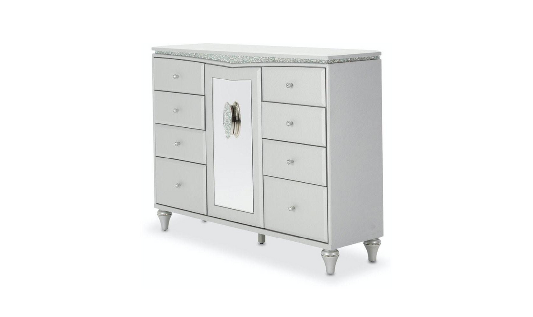AICO Melrose Plaza Storage Dresser with 8 Drawers