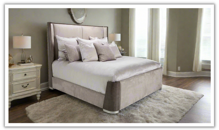 AICO Roxbury Park Bed-jennifer furniture