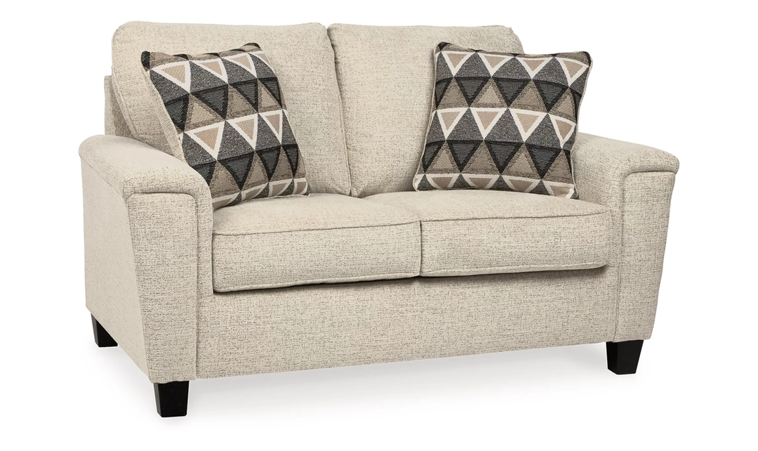 Abinger Loveseat with faux wood finish