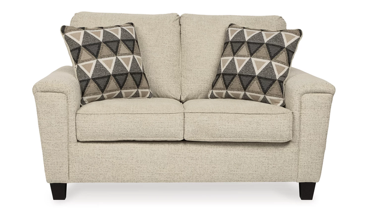 Abinger Loveseat with faux wood finish