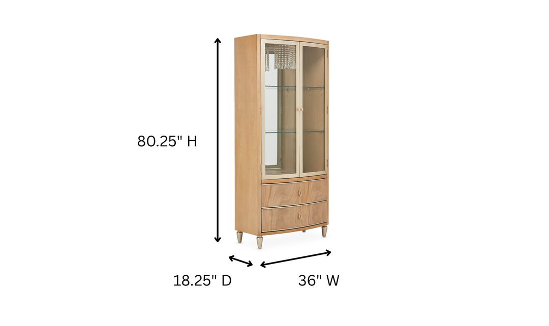 Aico Furniture Villa Cherie Display Cabinet