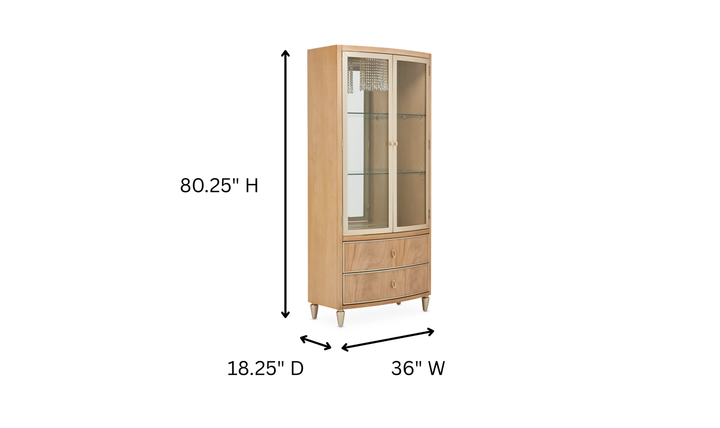 Aico Furniture Villa Cherie Display Cabinet