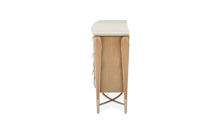 Aico Furniture Villa Cherie Dresser in Caramel