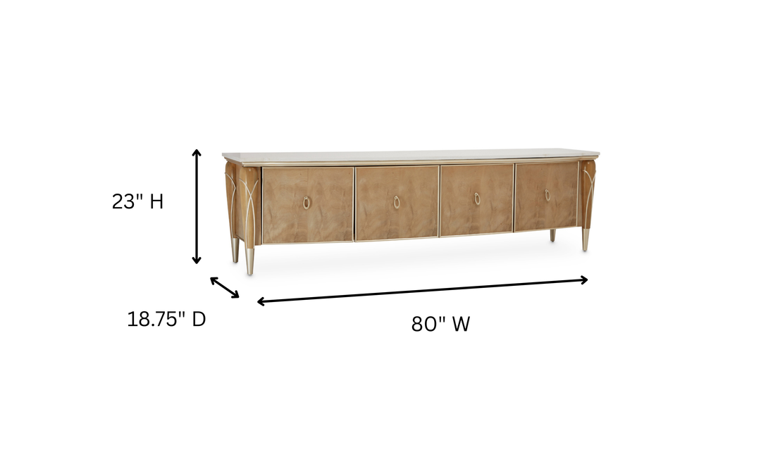 Aico Furniture Villa Cherie Media Cabinet