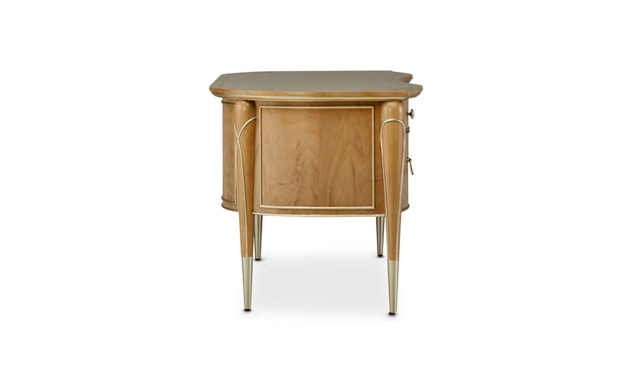 Aico Villa Cherie Caramel Office Desk-jennifer furniture