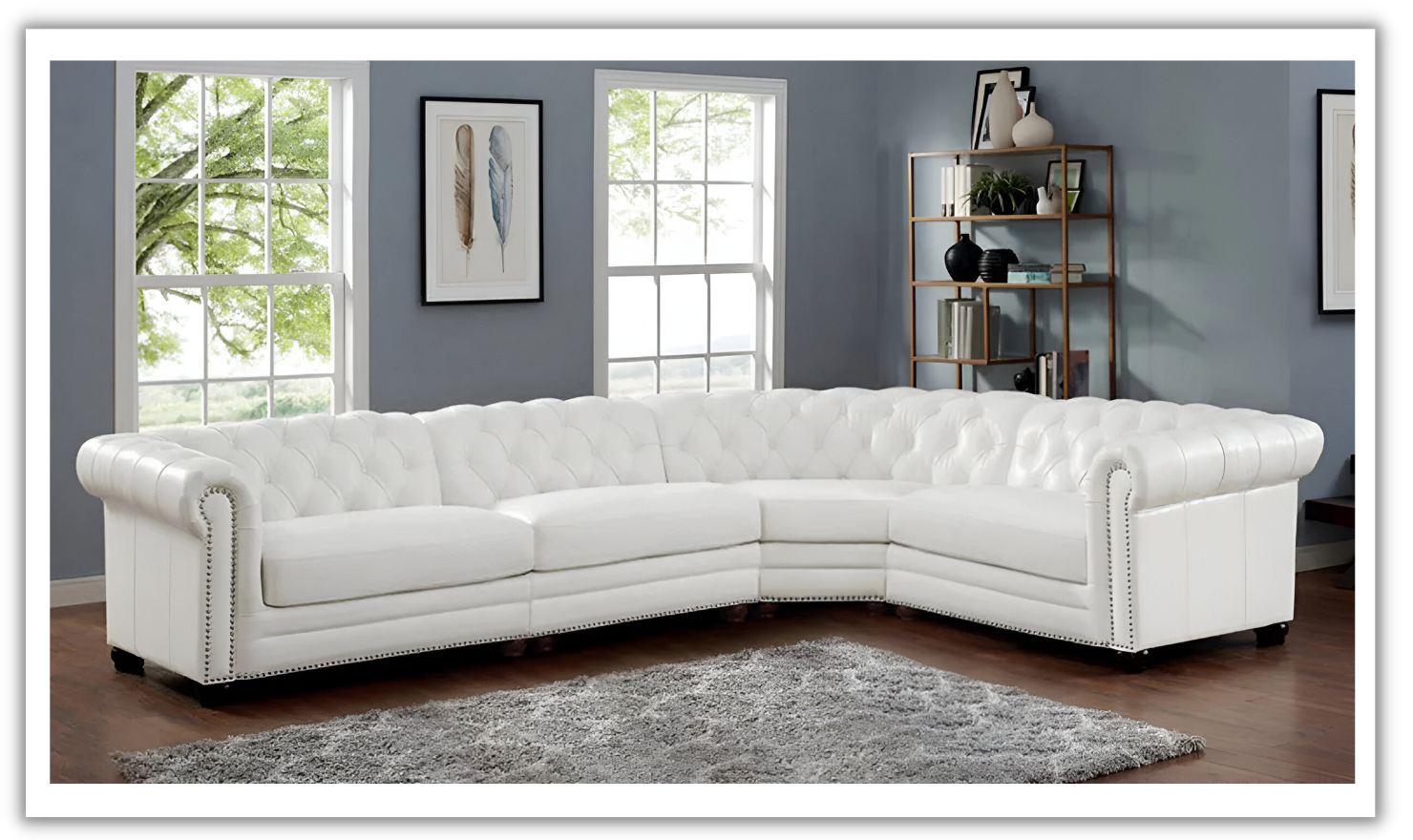 HALO（ハロー）LUCIEN 3P SOFA レザーソファ 3人掛け｜お部屋に
