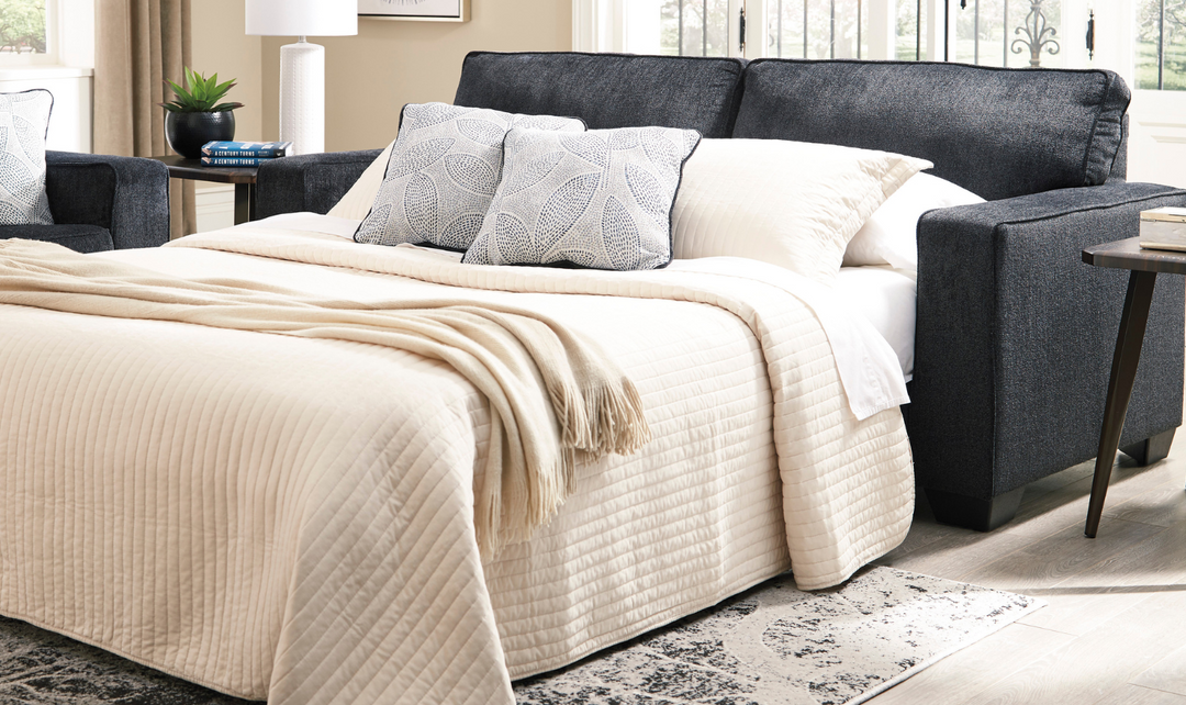 Altari Sleeper Sofa Bed With High-Resiliency Foam Cushions-Jennifer Furniture