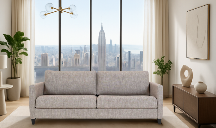 American Leather Naomi Today Sleeper Sofa In Beige-Jennifer Furniture