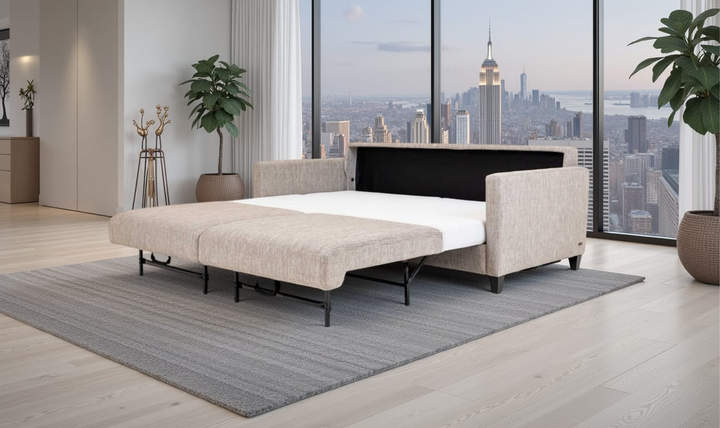 American Leather Naomi Today Sleeper Sofa In Beige