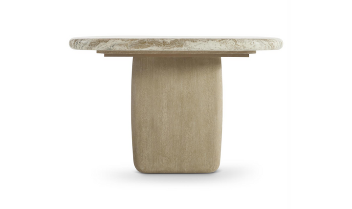 Arcadia Rectangular Dining Table With Monolithic Legs-Jennifer Furniture