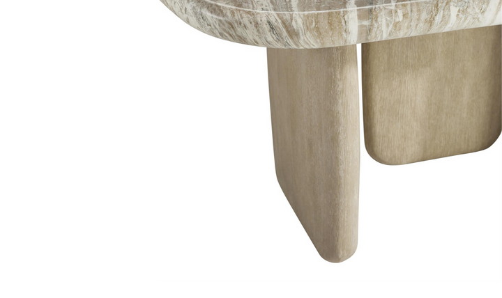 Arcadia Rectangular Dining Table With Monolithic Legs-Jennifer Furniture