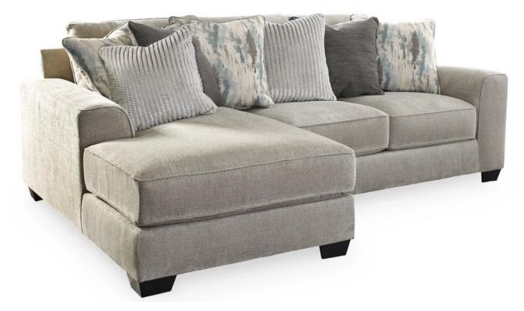 Ardsley L-Shape Sectional with Chaise With soft Polyfill Pillows