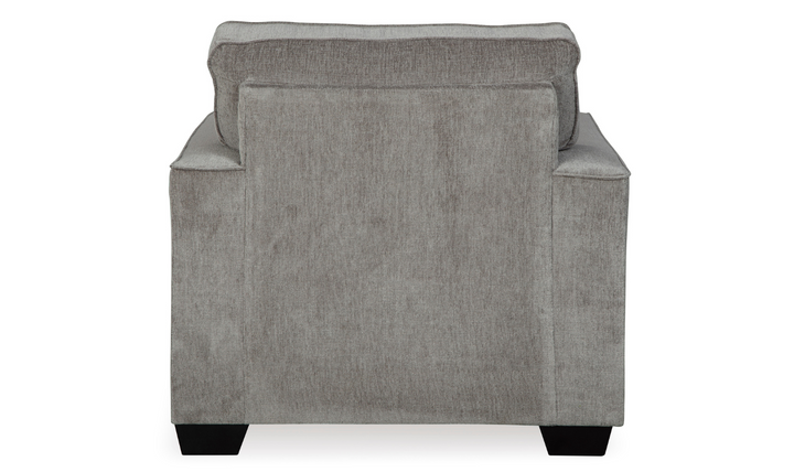 Ashley Altari Fabric Wooden Chair with Track Arms & Cushion Back-Jennifer Furniture