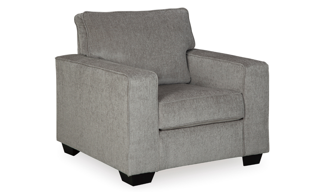 Ashley Altari Fabric Wooden Chair with Track Arms & Cushion Back-Jennifer Furniture