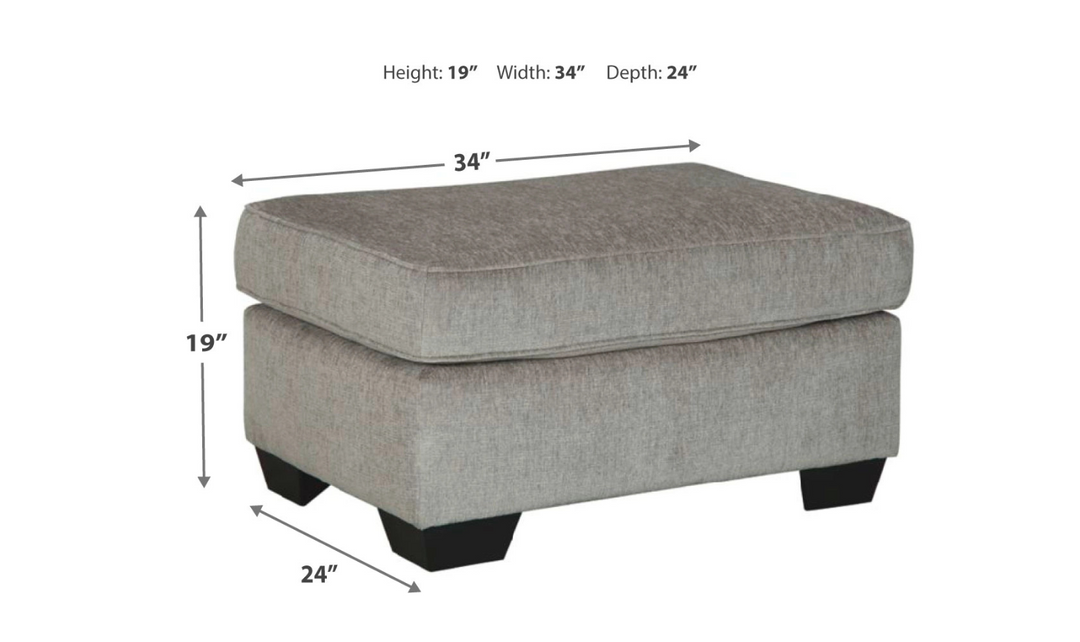 Ashley Altari Rectangular Ottoman-Jennifer Furniture