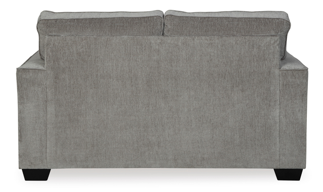 Ashley Altari Stationary Fabric Loveseat with 2 Pillows-Jennifer Furniture