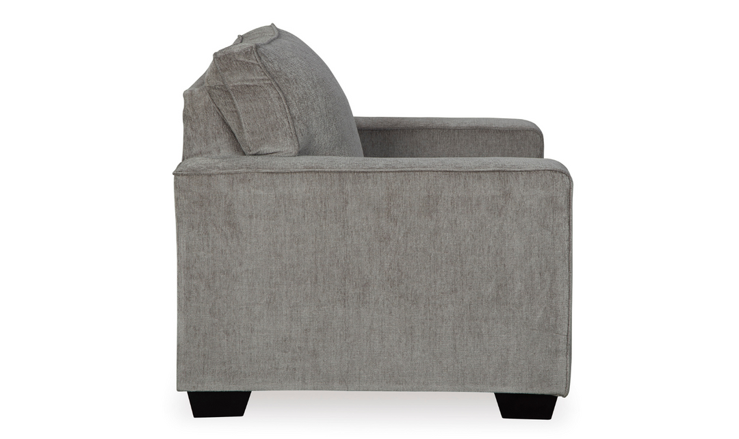 Ashley Altari Fabric Wooden Chair with Track Arms & Cushion Back-Jennifer Furniture