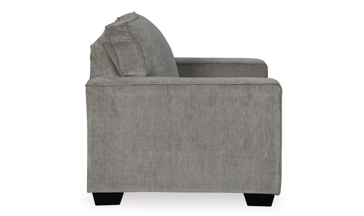 Ashley Altari Fabric Wooden Chair with Track Arms & Cushion Back-Jennifer Furniture