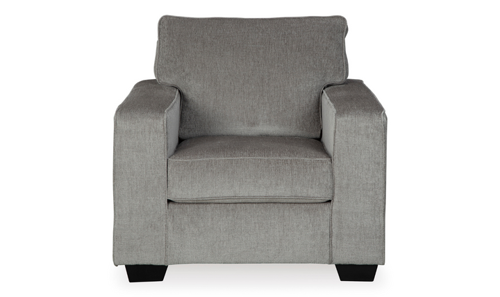 Ashley Altari Fabric Wooden Chair with Track Arms & Cushion Back-Jennifer Furniture